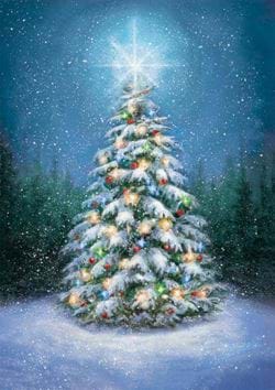 Merry and Bright - Personalised Christmas Card