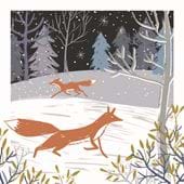 Winter Foxes, MSF Christmas Cards - Pack of 10