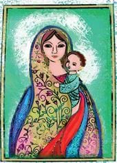 Mother and Child, MSF Christmas Cards - Pack of 10