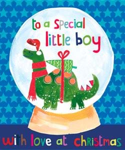 Dinosaur Special Little Boy Christmas Card