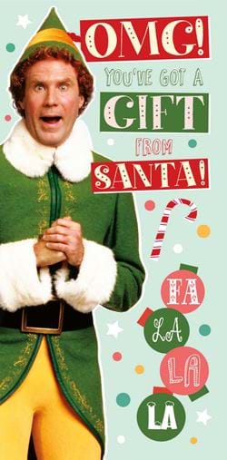 Elf Christmas Money Wallet