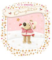 Amazing Daughter Christmas Card