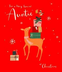 Deer Auntie Christmas Card
