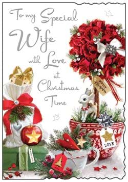 Special Wife Christmas Card