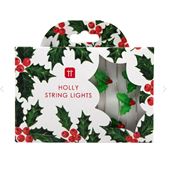 Green Holly String Lights - 3m
