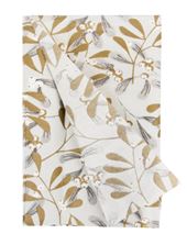 Mistletoe White Christmas Tissue Paper - 4 Sheets