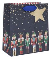 Nutcracker Medium Christmas Gift Bag