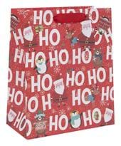 Ho Ho Ho Medium Christmas Gift Bag
