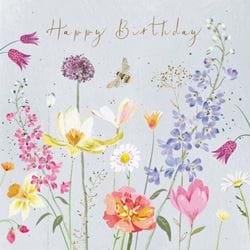 Meadow Flowers Birthday Card