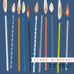 Candles Birthday Card