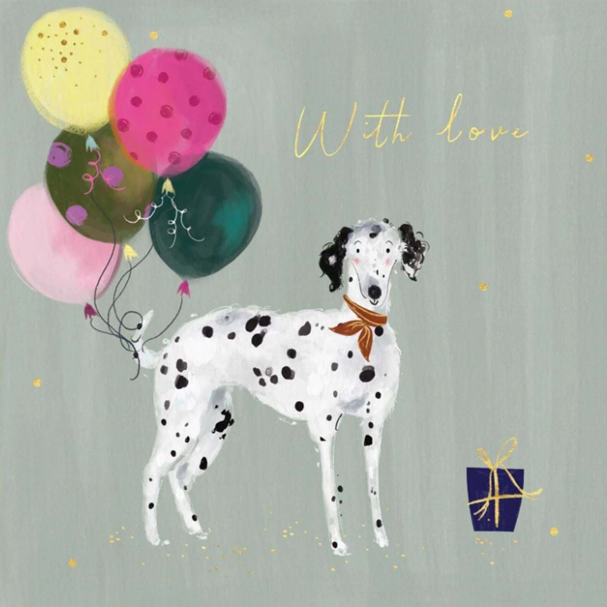 Dalmatian Birthday Card