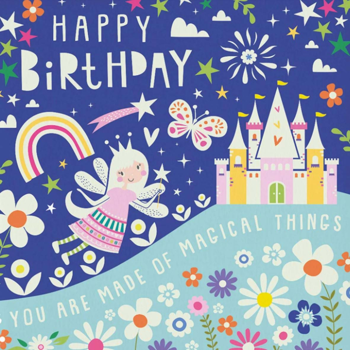 Magical Glow In The Dark Birthday Card