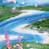 Rock Beach Greeting Card