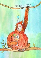Ape-rol Spritz Birthday Card