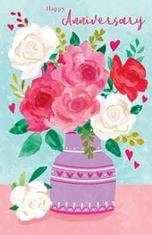 Roses Anniversary Card