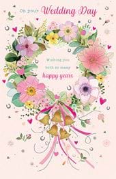 Happy Years Wedding Card