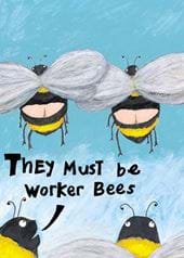 Worker Bees Birthday Card