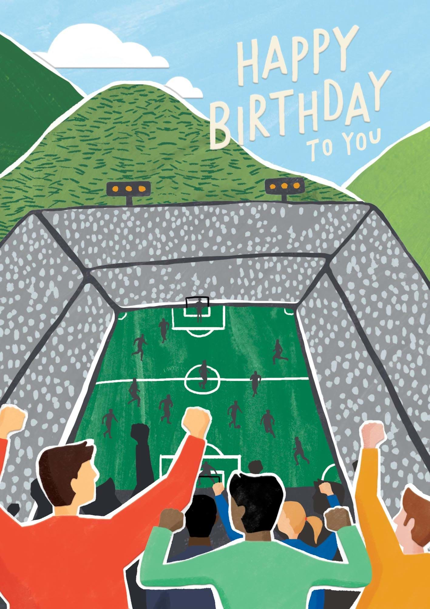 Football Birthday Card