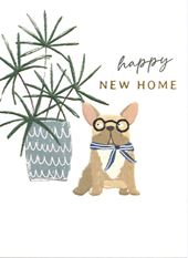 Little Dog New Home Card