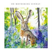 Bluebell Hare Mother's Day Card