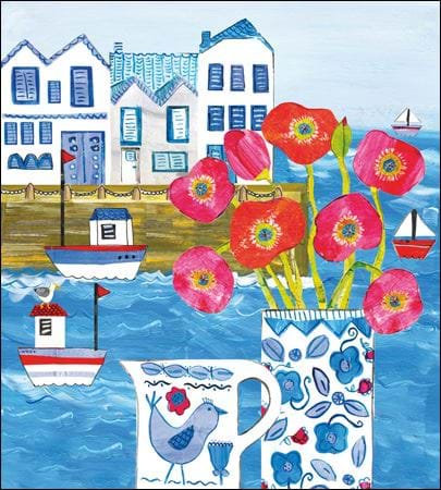 By The Sea Greeting Card