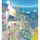 Garden by the Sea Greeting Card