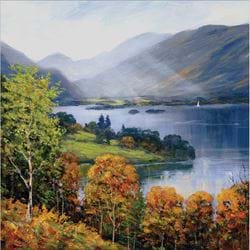 The Lake Greeting Card