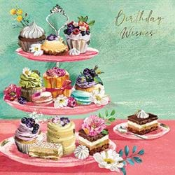 Afternoon Tea Birthday Card