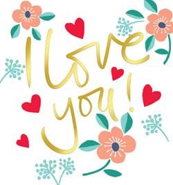 I Love You! Valentine's Day Card