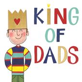 King of Dads Father's Day Card