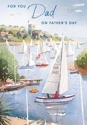 Boats Father's Day Card