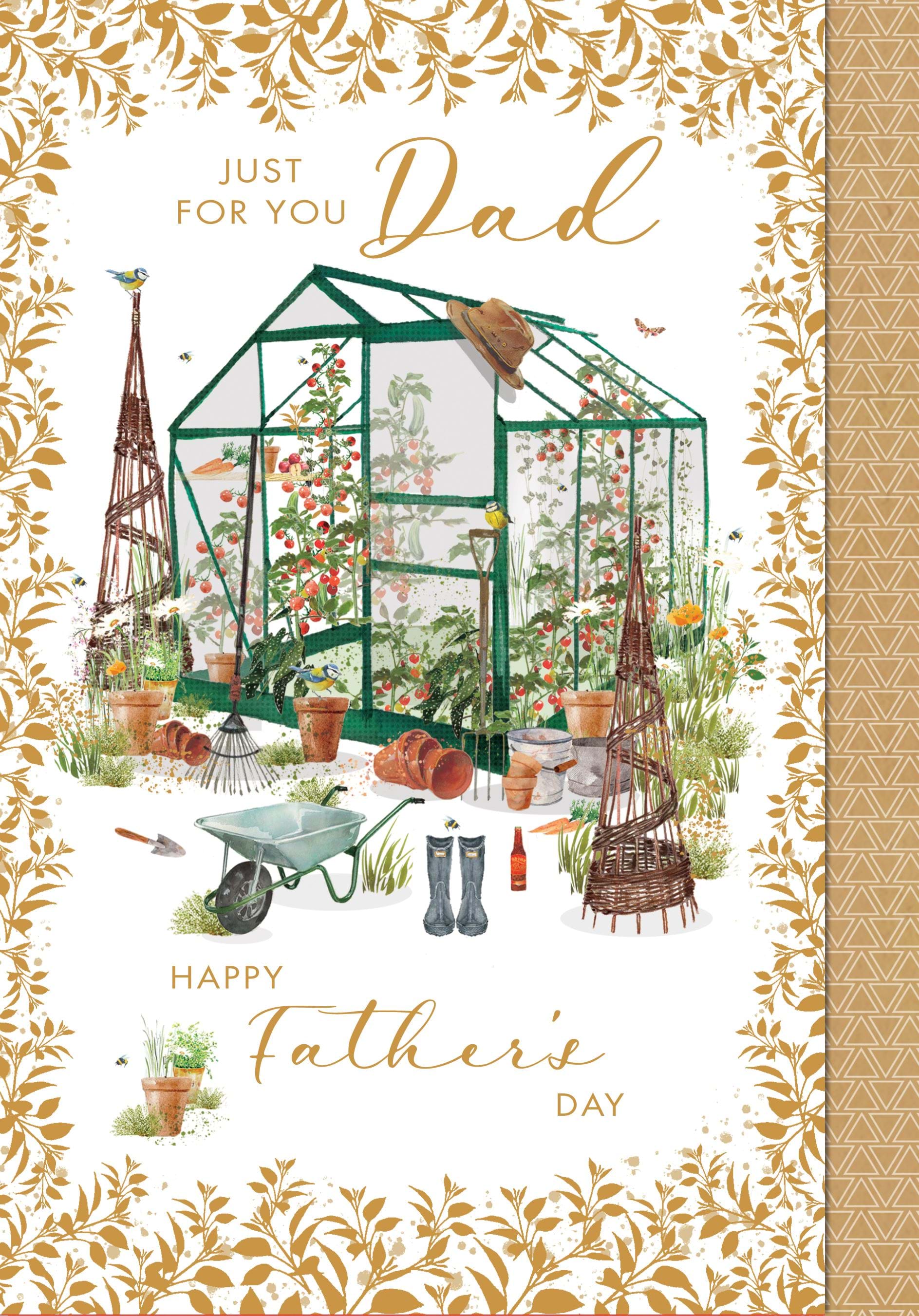 Greenhouse Father's Day Card