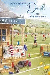 Football  Father's Day Card