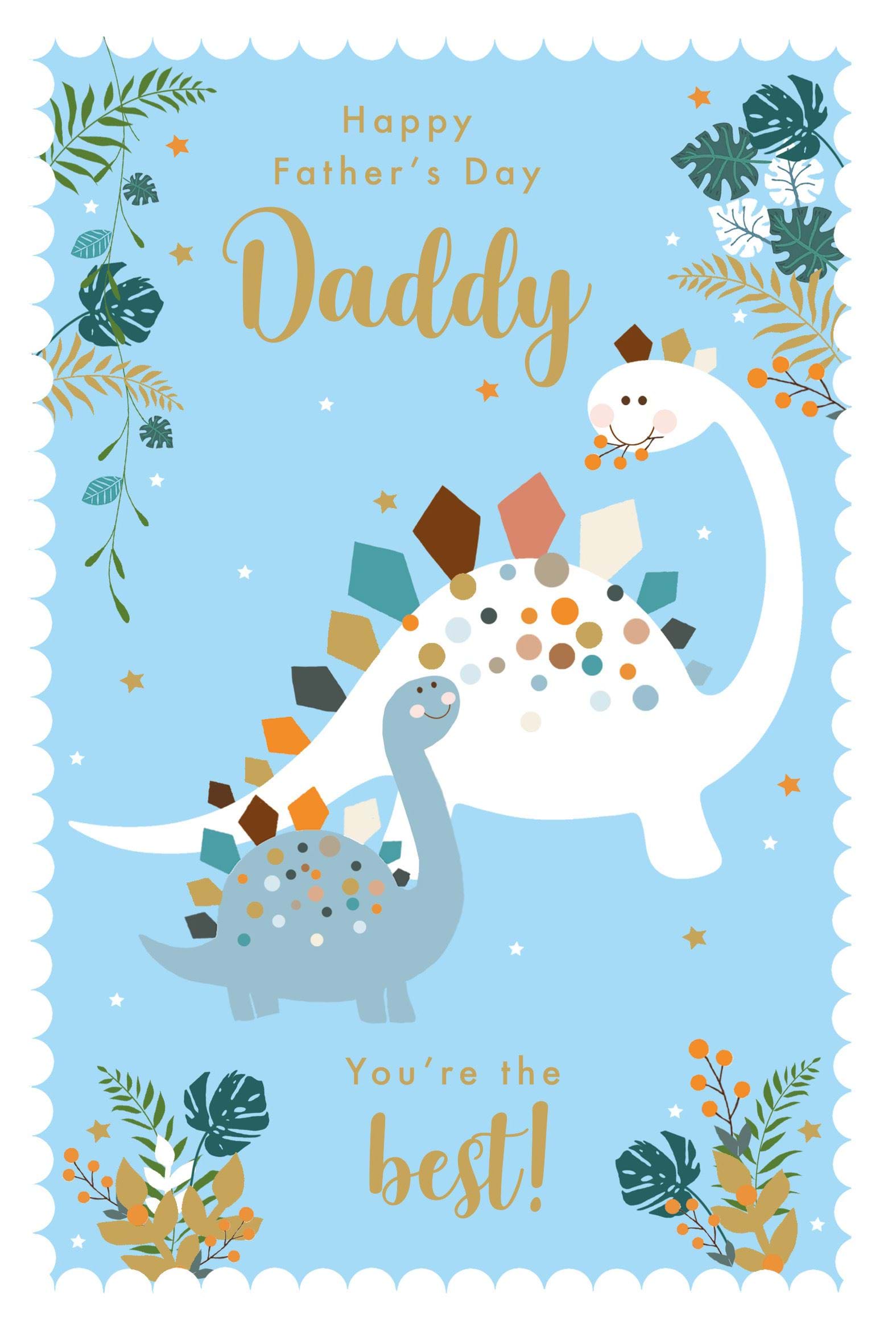 Dinosaur Daddy Father's Day Card