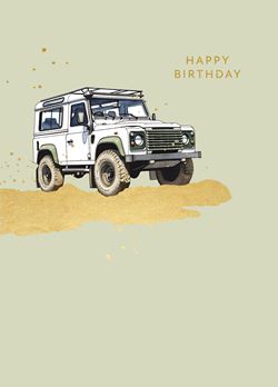 Off Road Birthday Card