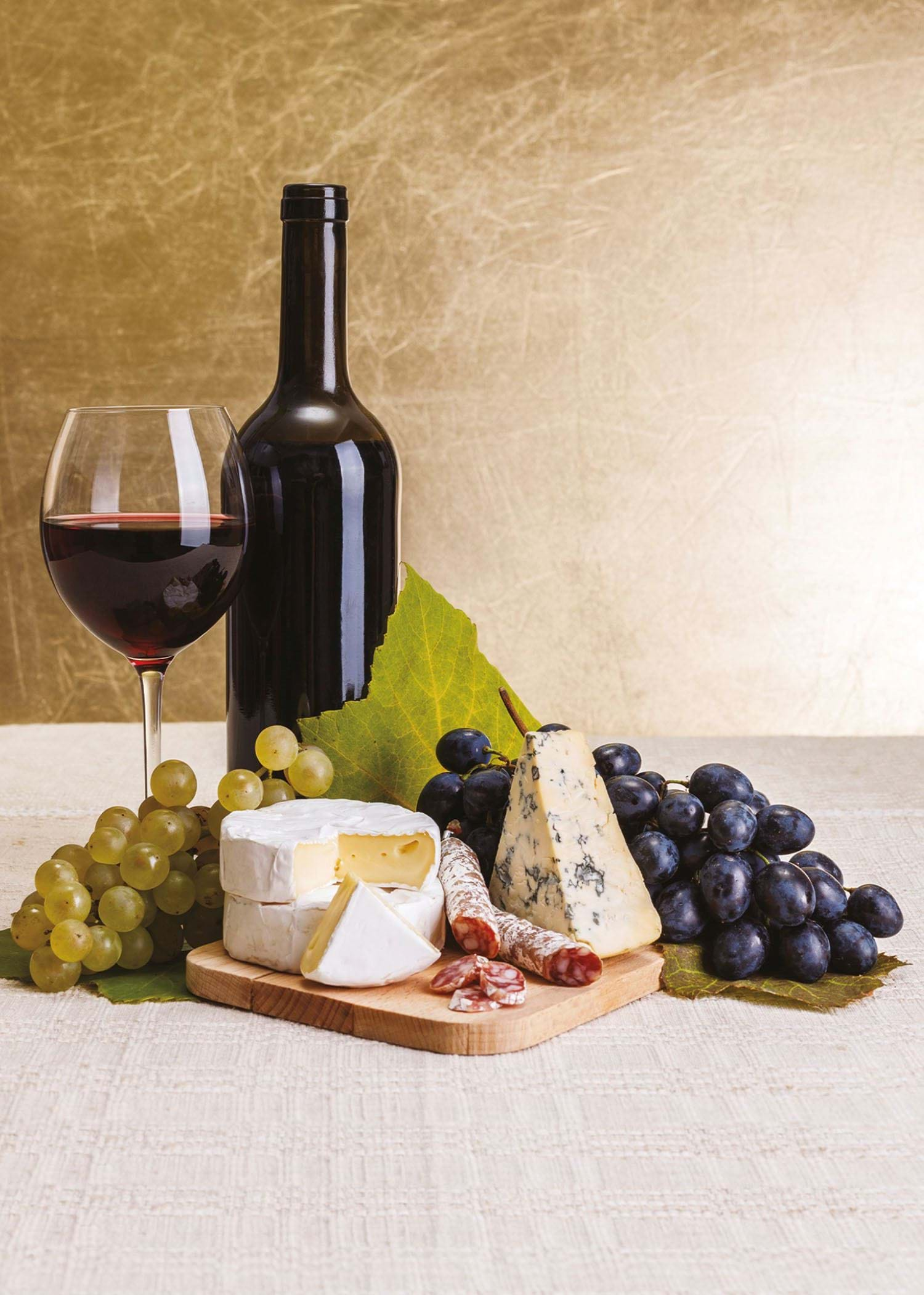 Wine and Cheese Birthday Card