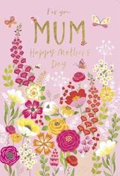 Flower Garden Mother's Day Card