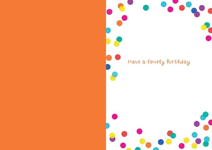 Neon Butterflies Birthday Card