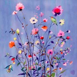 Lavender Sky Greeting Card