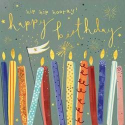 Candles Birthday Card