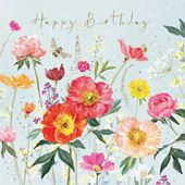 Meadow Flowers Birthday Card