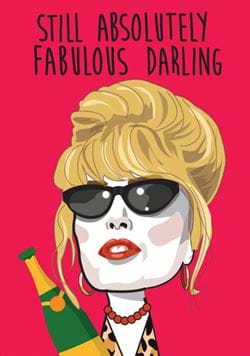 Absolutely Fabulous Birthday Card