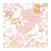 Birds on Branches Mothering Sunday Card