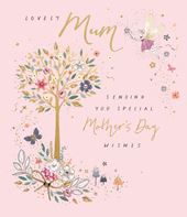 Floral Tree Mother's Day Card