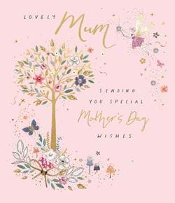Floral Tree Mother's Day Card