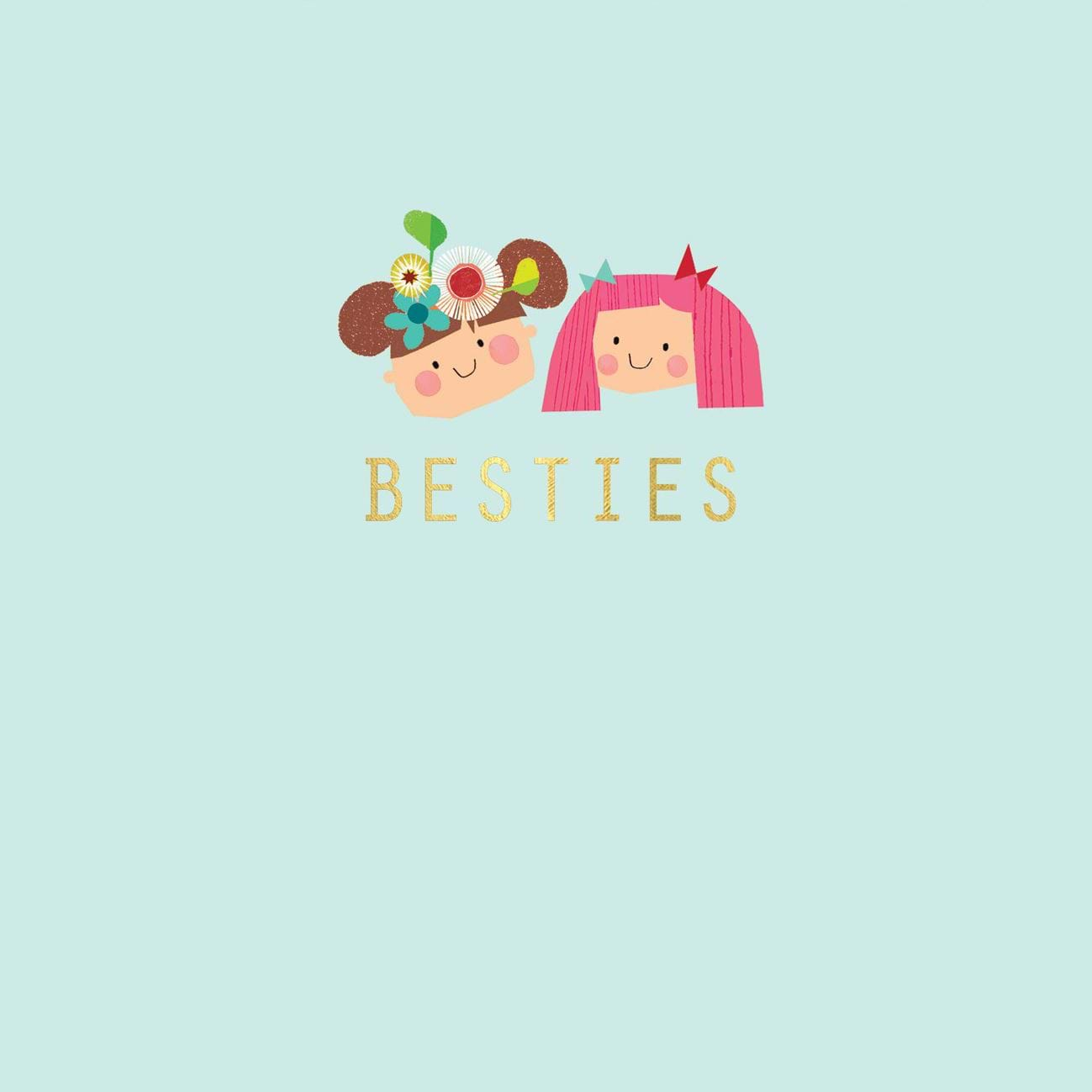 Besties Birthday Card