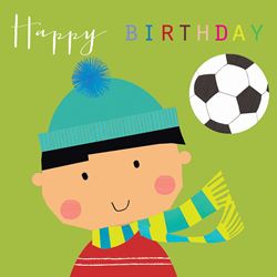 Football Birthday Card