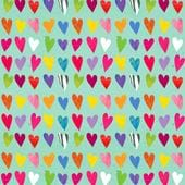 Hearts Wrapping Paper