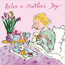 Relax Mother's Day Card