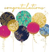 Balloons Congratulations Card